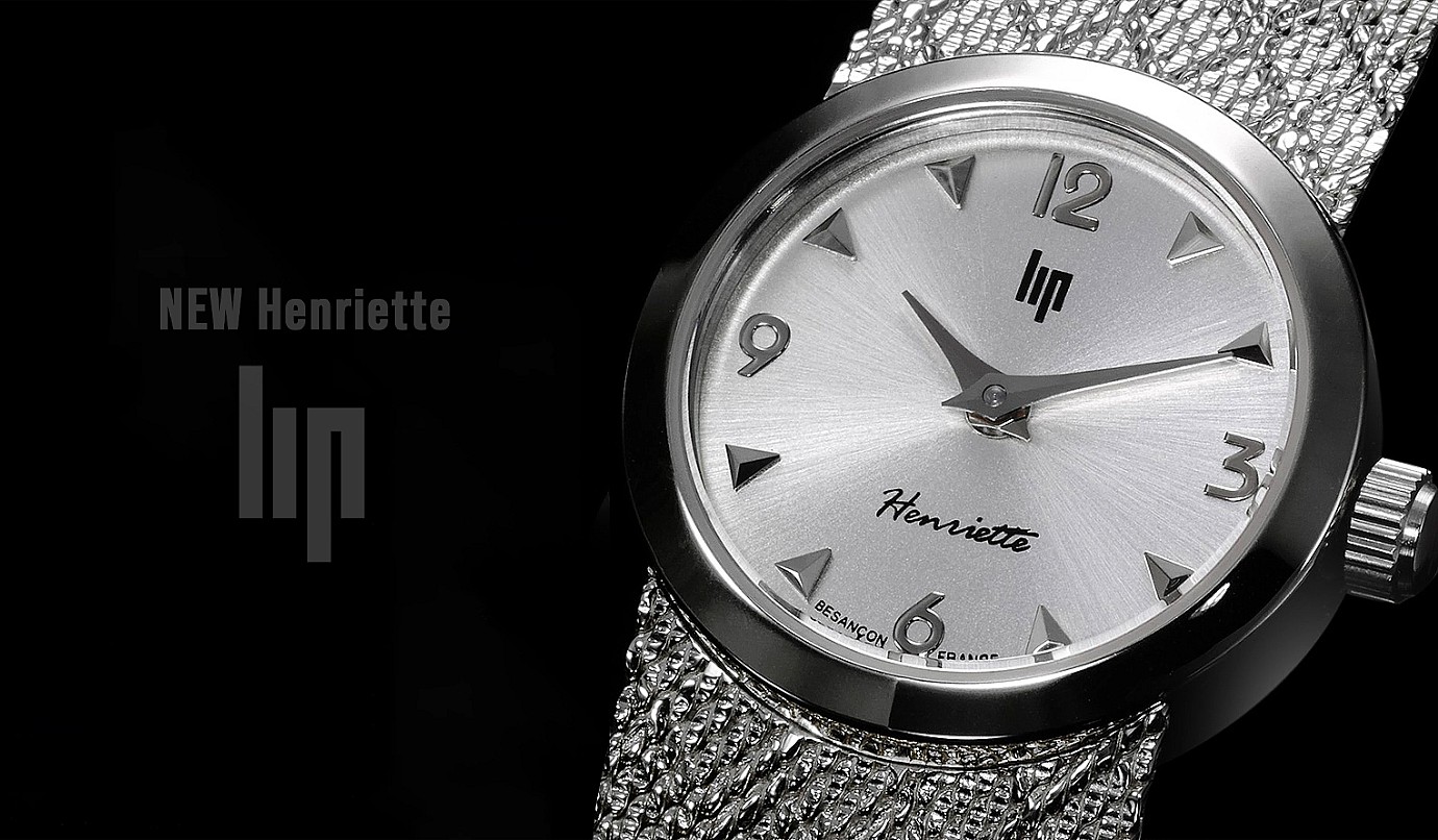 Вишуканість та витонченість вінтажної колекції HENRIETTE від бренду дизайнерських годинників LIP