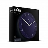 Настінні часи BRAUN BC06 Braun Classic Analogue Wall Clock - Blue