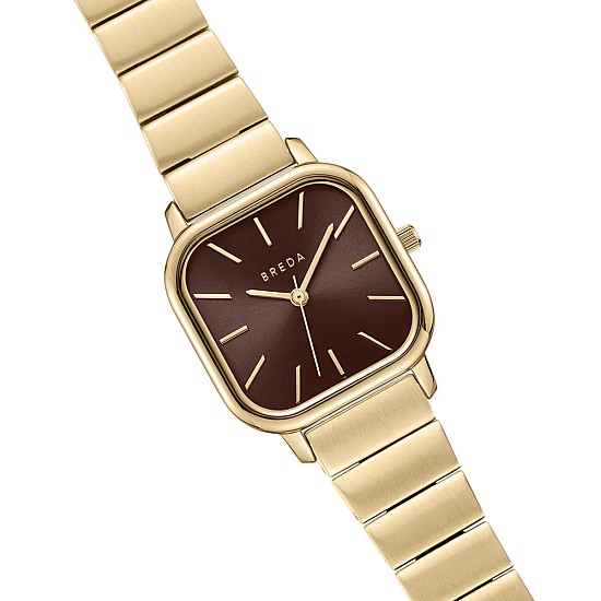 Годинник BREDA Esther Gold/Espresso 1735O