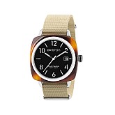 Годинник BRISTON Clubmaster HMS date Steel 40 TORTOISE