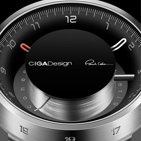 Годинник CIGA DESIGN U Series Black Hole Titanium U021-TB02-W3S6O