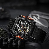 Годинник CIGA DESIGN X Series-BOOK Black Orange