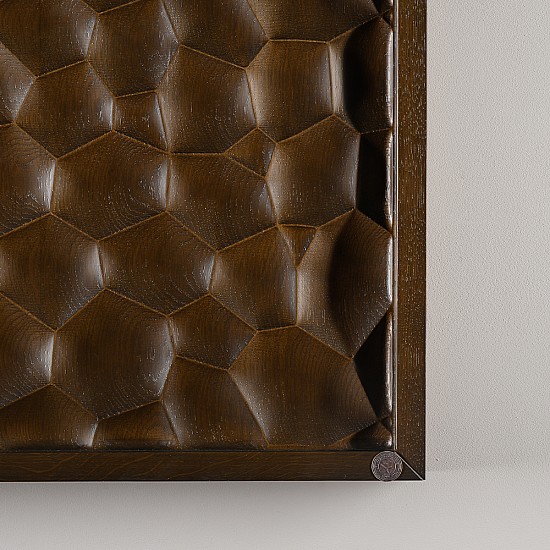 Wooden panel Honeycomb