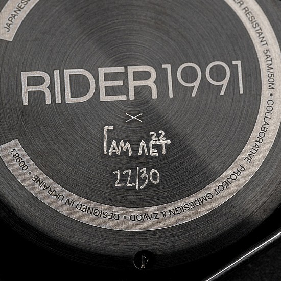 Watch RIDER1991 RW01 Gamlet Wh Bl Bl
