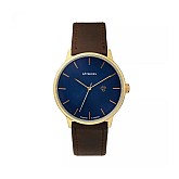 Годинник CHPO Khorshid Göteborg Navy Metal Blue Brown Strap