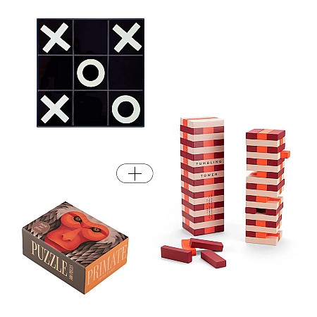 Набір PRINTWORKS TIC TAC TOY - TUMBLING TOWER - PUZZLE