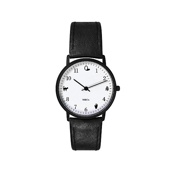 Годинник PROJECTS Onomatopoeia Blk 33mm watch M & Co