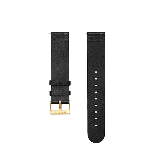 Strap REAL TIME Strap Leather Gold