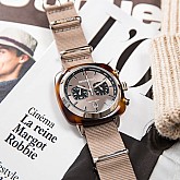 Годинник BRISTON Clubmaster Chrono date SPORT 42 TORTOISE