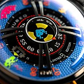 Годинник NUBEO OAO AUTOMATIC SPACE INVADERS LIMITED EDITION NB-6099-SI-03