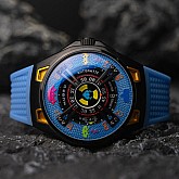 Годинник NUBEO OAO AUTOMATIC SPACE INVADERS LIMITED EDITION NB-6099-SI-03