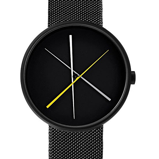 Годинник PROJECTS Crossover Black, Blk Mesh Band