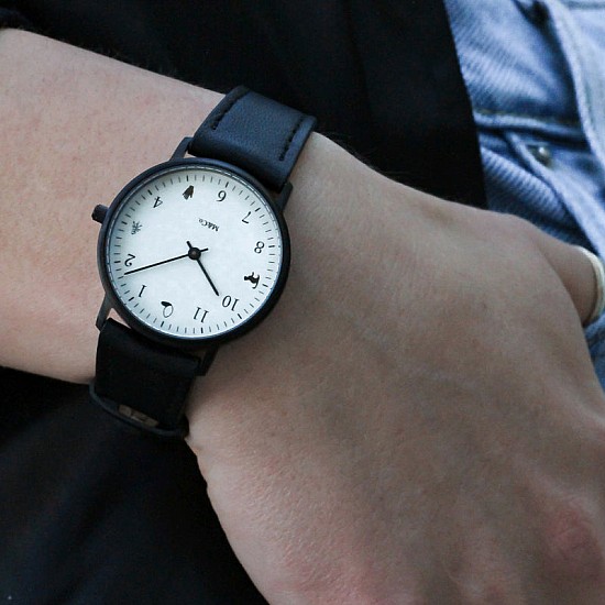 Годинник PROJECTS Onomatopoeia Blk 33mm watch M & Co