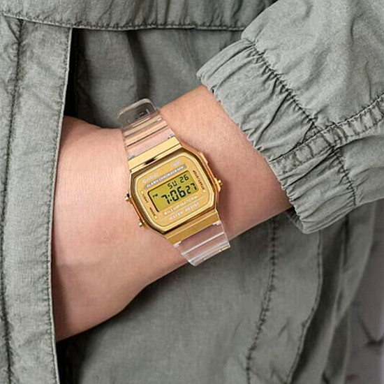 Watch CASIO A168XESG-9AEF