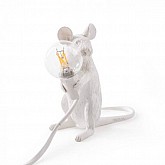 Настільна лампа Seletti Лампа Mouse Lamp Sitting