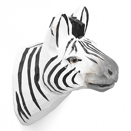 Гачок Ferm Living Zebra Hand Carved Hook