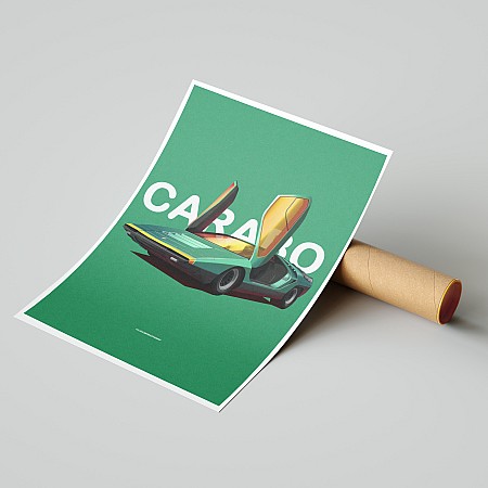 Постер Lobodiuchenko Illustration Alfa Romeo Carabo concept