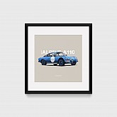 Постер Lobodiuchenko Illustration Renault Alpine