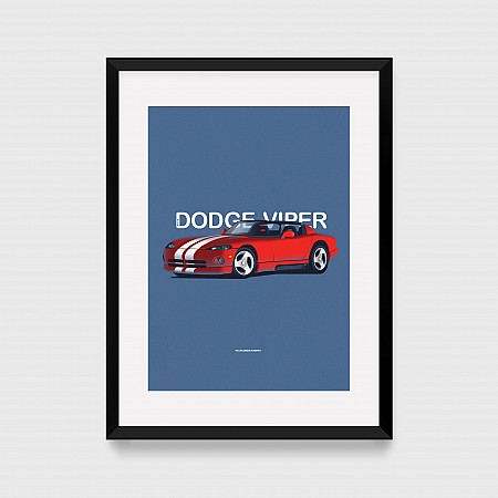 Постер Lobodiuchenko Illustration Dodge Viper