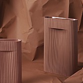 Ваза Muuto Ridge Vase Terracotta 16,5 cm