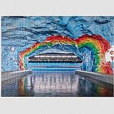 Пазл Printworks Puzzle - Subway Art, Rainbow (1000 pieces)
