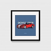 Постер Lobodiuchenko Illustration Dodge Viper