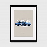 Постер Lobodiuchenko Illustration Renault Alpine