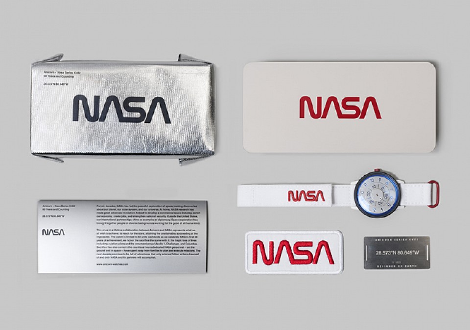 Anicorn Watches совместно с NASA представляет лимитированную коллекцию часов с двойным брендированием – ANICORN x NASA 