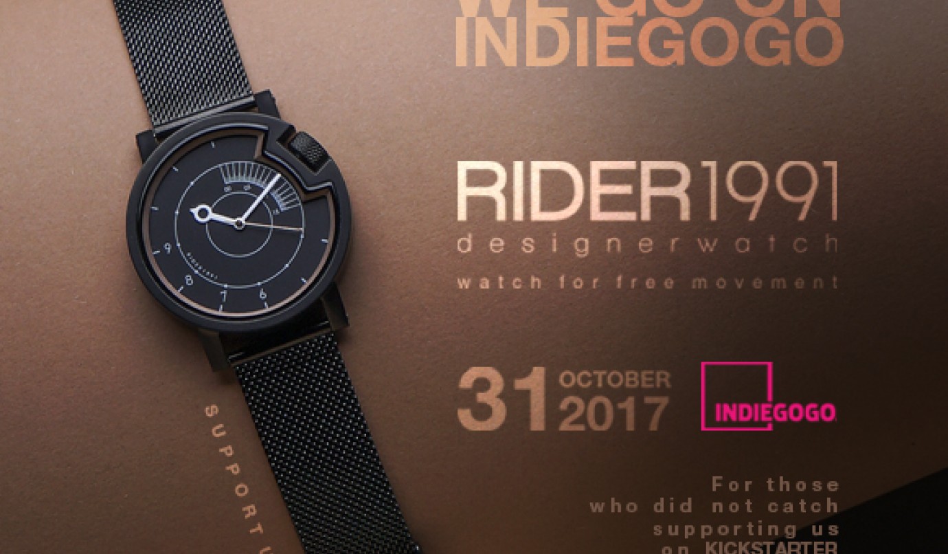 RIDER1991 на Indiegogo с 31 октября!