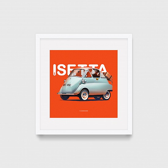 Постер Lobodiuchenko Illustration BMW Isetta