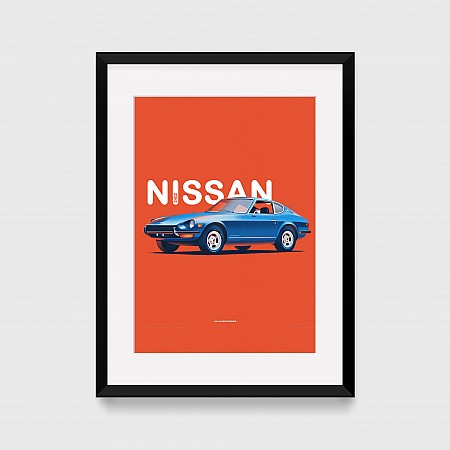 Постер Lobodiuchenko Illustration Nissan 240z