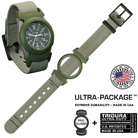 Набор: Защита корпуса часов и ремешок Ultra-Package - Foliage Pro Guard w/ Foliage Tridura Band
