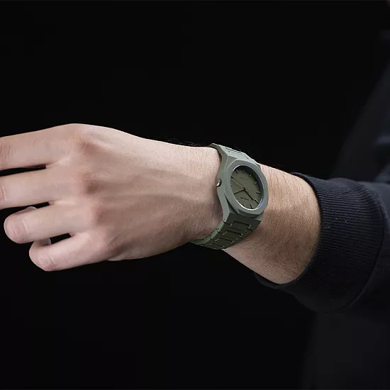 Годинник D1 MILANO MILITARY GREEN POLYCARBON Годинник D1 MILANO MILITARY GREEN POLYCARBON