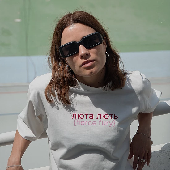 T-shirt LUTTA LUTE pink woman T-shirt LUTTA LUTE pink woman
