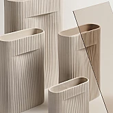 Ваза Muuto Ridge Vase Terracotta 35 cm Ваза Muuto Ridge Vase Terracotta 35 cm