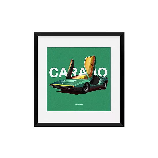 Постер Lobodiuchenko Illustration Alfa Romeo Carabo concept Постер Lobodiuchenko Illustration Alfa Romeo Carabo concept