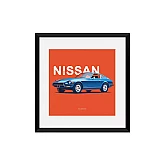 Постер Lobodiuchenko Illustration Nissan 240z Постер Lobodiuchenko Illustration Nissan 240z