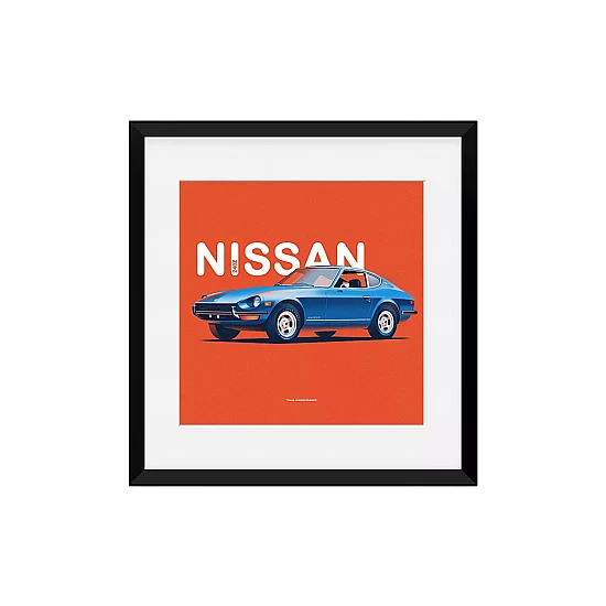 Постер Lobodiuchenko Illustration Nissan 240z Постер Lobodiuchenko Illustration Nissan 240z