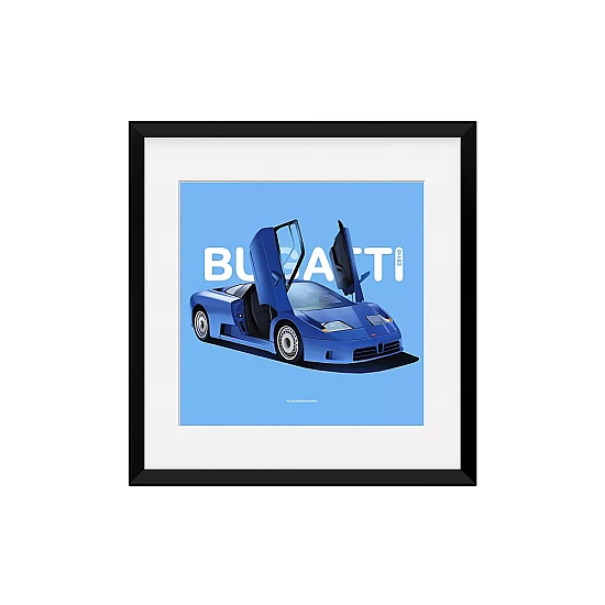 Постер Lobodiuchenko Illustration Bugatti EB110 Постер Lobodiuchenko Illustration Bugatti EB110