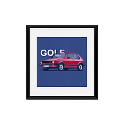 Постер Lobodiuchenko Illustration VW Golf