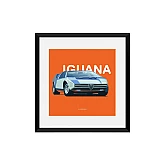 Постер Lobodiuchenko Illustration Alfa Romeo 33 Italdesign Iguana Постер Lobodiuchenko Illustration Alfa Romeo 33 Italdesign Iguana