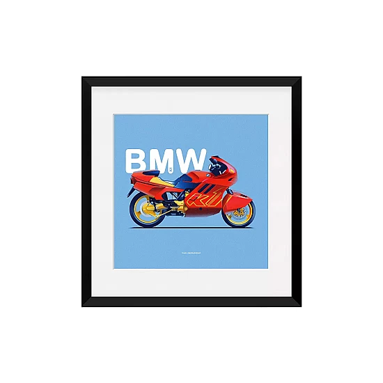 Постер Lobodiuchenko Illustration BMW K1 Постер Lobodiuchenko Illustration BMW K1