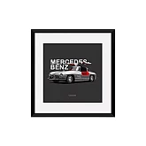 Постер Lobodiuchenko Illustration Mercedes-Benz 300 SL Постер Lobodiuchenko Illustration Mercedes-Benz 300 SL