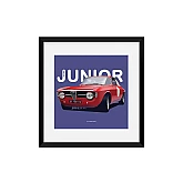 Постер Lobodiuchenko Illustration Alfa Romeo Junior Постер Lobodiuchenko Illustration Alfa Romeo Junior