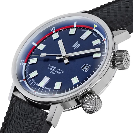 Годинник LIP GRANDE NAUTIC AUTO SAPHIR 671521 Годинник LIP GRANDE NAUTIC AUTO SAPHIR 671521