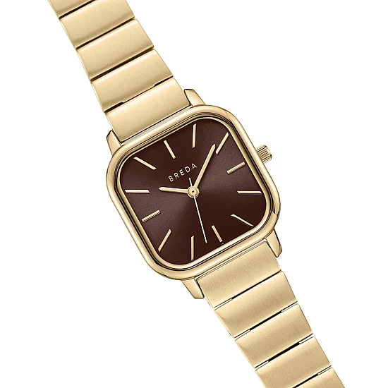 Годинник BREDA Esther Gold/Espresso 1735O Годинник BREDA Esther Gold/Espresso 1735O