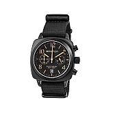 Годинник BRISTON Clubmaster Chrono date Black PVD steel 40 BLACK Годинник BRISTON Clubmaster Chrono date Black PVD steel 40 BLACK