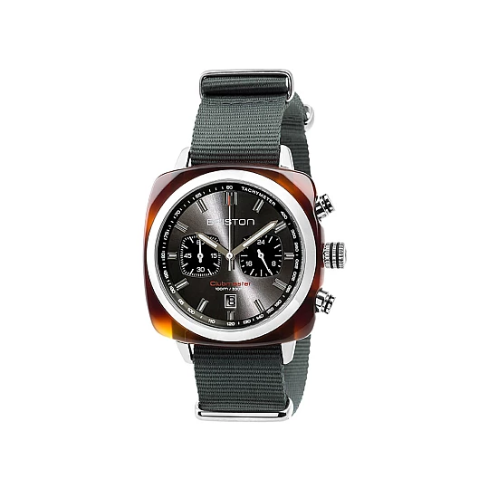 Годинник BRISTON Clubmaster Chrono date SPORT 42 TORTOISE acetateGrey sunray Годинник BRISTON Clubmaster Chrono date SPORT 42 TORTOISE acetateGrey sunray