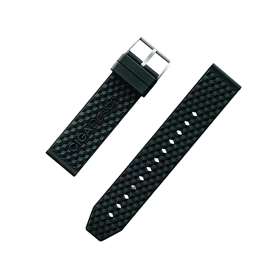 Ремінець CIGA DESIGN Skeleton cask silicone strap Black M031-1G-WBK Ремінець CIGA DESIGN Skeleton cask silicone strap Black M031-1G-WBK