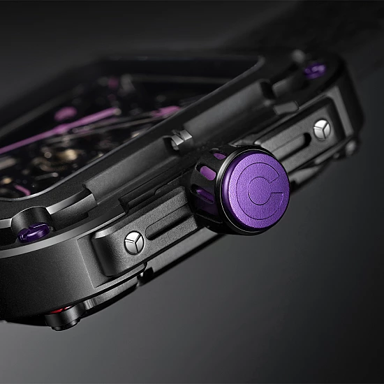 Годинник CIGA DESIGN X Series-BOOK BOX Neon Purple Годинник CIGA DESIGN X Series-BOOK BOX Neon Purple